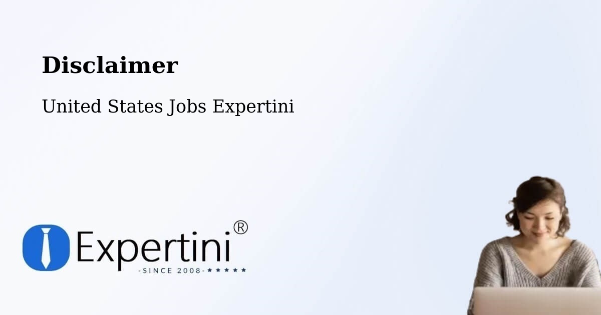 Disclaimer – Schenectady - United States Jobs Expertini